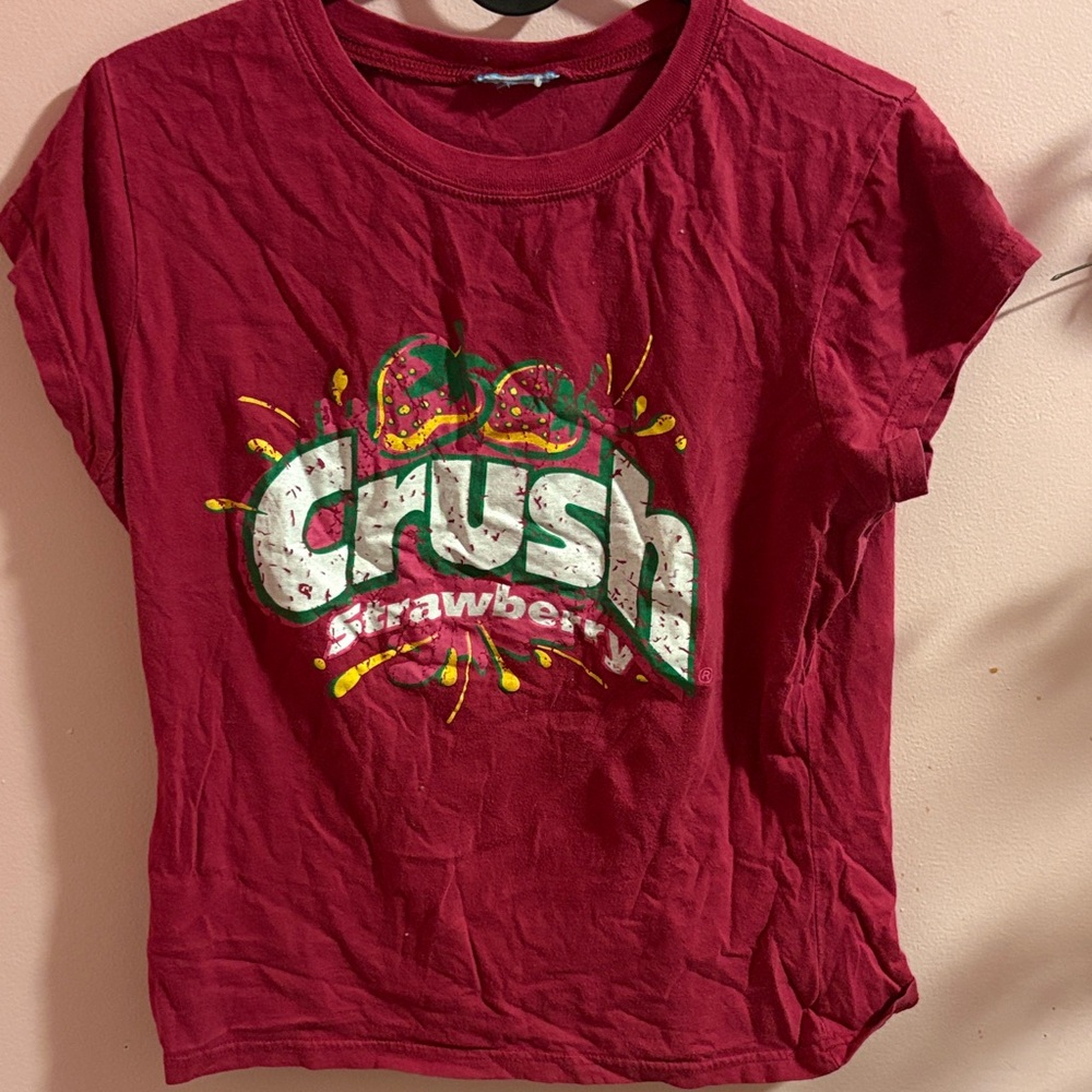 Pink strawberry crush t-shirt